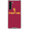 University of Southern California USC Fight On Galaxy S24 FE Clear Case